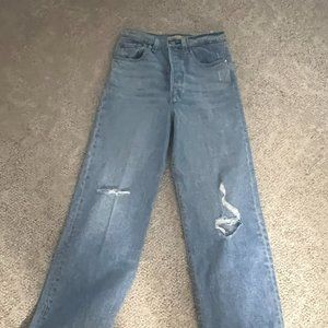 Ribcage Straight Ankle Jean
